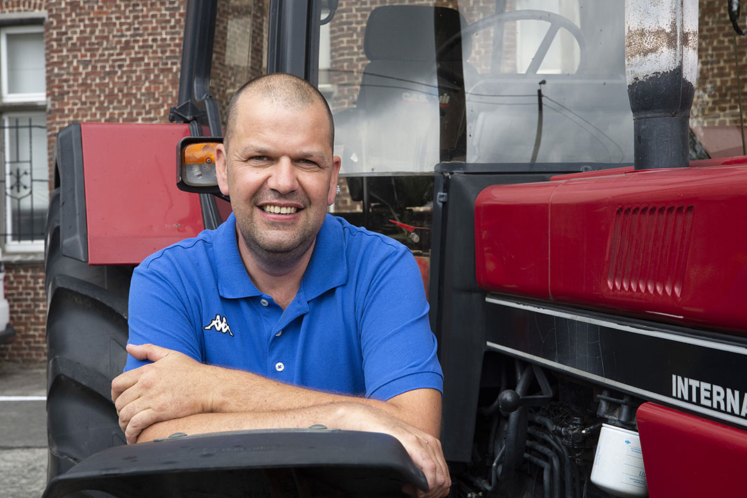Tom Baert (44)Woonplaats: Affligem (B)
Beroep: service manager voor Pöttinger in België en parttime landbouwer