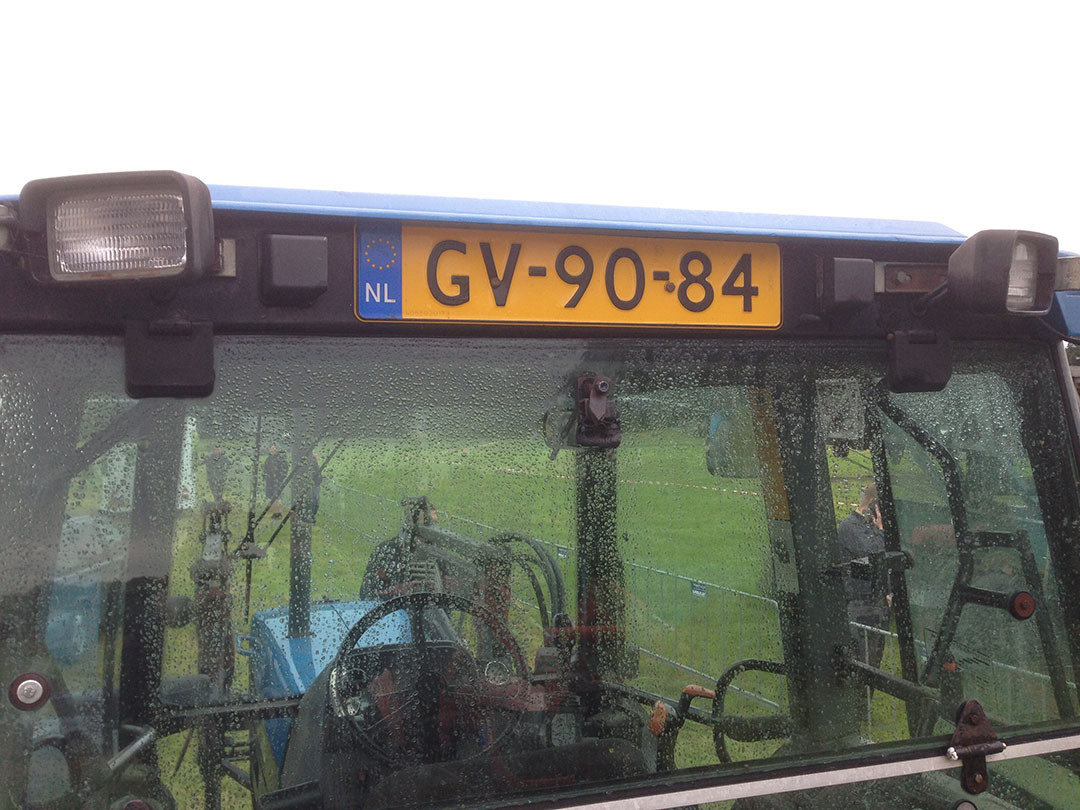 Wanneer het voertuig met GV-kenteken niet voor 1 januari 2022 wordt geregistreerd vervalt het GV-kenteken. Foto: Martijn ter Horst