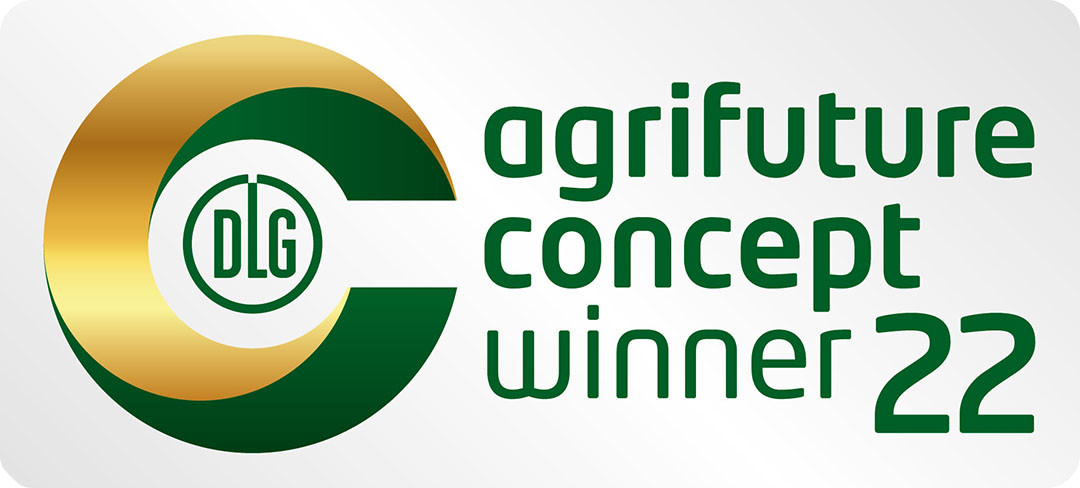 De DLG Agrifuture Concept Winner prijs is voor baanbrekende prestaties en toekomstvisies op het gebied van landbouwtechniek. 