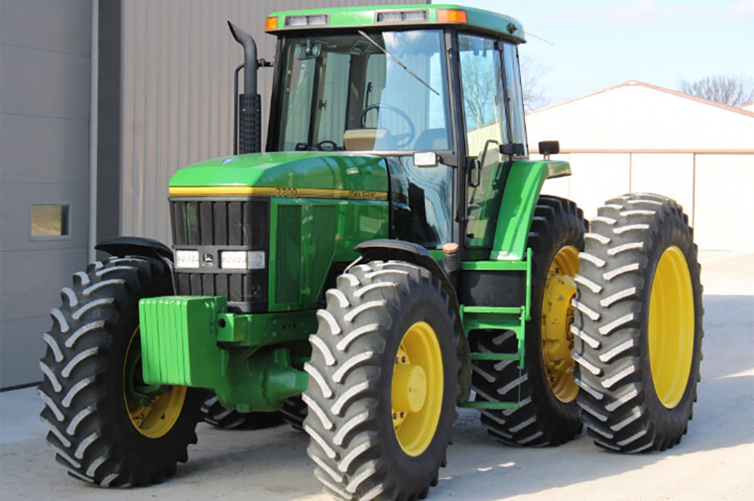 De nieuwprijs van de John Deere 7700 bedroeg in 1994 slechts 68.000 dollar (€69.500). - Foto: B&R Equipment