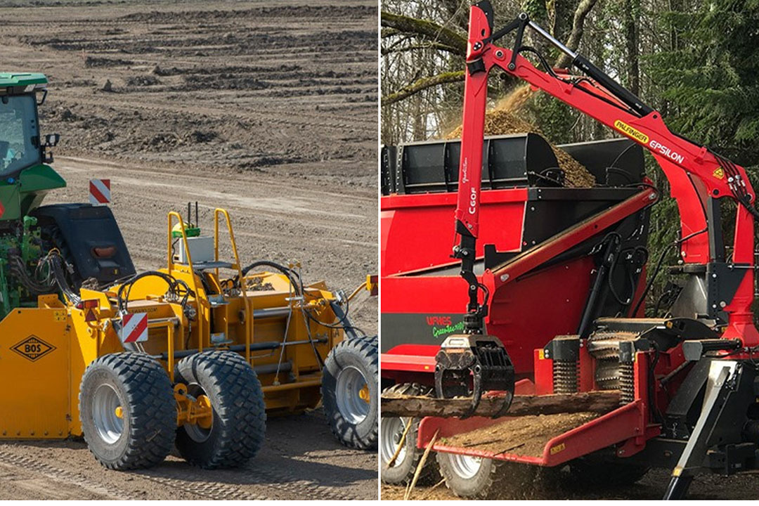 Ufkes Greentec, bekend van zijn houtversnipperaars en stobbenfrezen, neemt een belang in Bos Bolsward, dat bekend is van zijn kilverbakken. De fabrikanten willen gebruikmaken van elkaars kennis en capaciteiten bij (door)ontwikkelingen. - Foto: Bos Bolsward/Ufkes Greentec