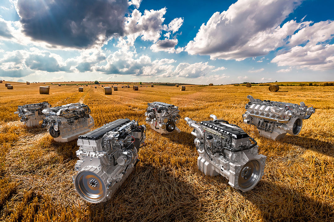 Offroadmotoren vanaf 160 pk voor de landbouw- en constructiesector van motorenfabrikant MAN zijn gecertificeerd voor HVO-biodiesel. - Foto: MAN