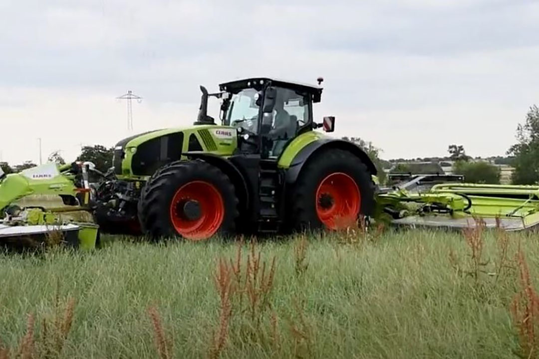 Claas Disco 9700-vlindermaaier. - Foto: Jacco van Erkelens