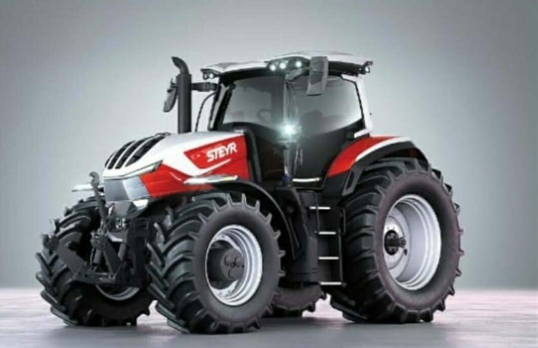 Op het internet circuleert dit beeld van een nieuw topmodel van Steyr. - Foto: Tractorum.it