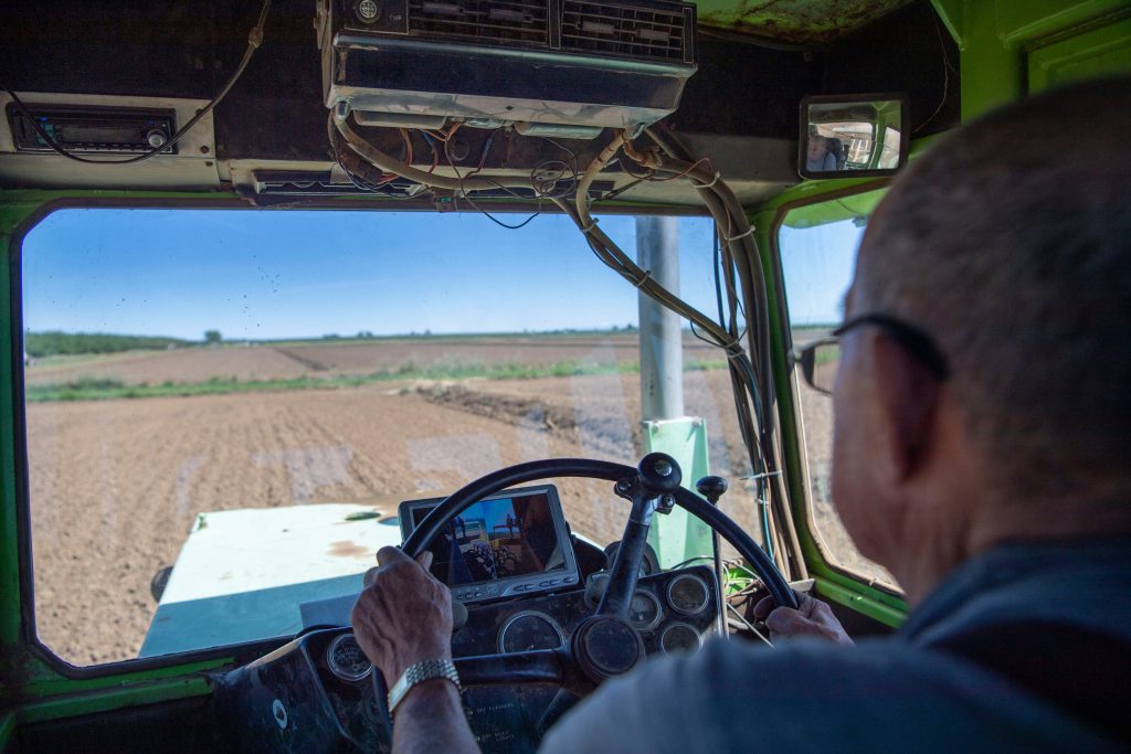 Aan boord van de Steiger Cougar is weinig luxe te vinden. De airco mag natuurlijk niet ontbreken.