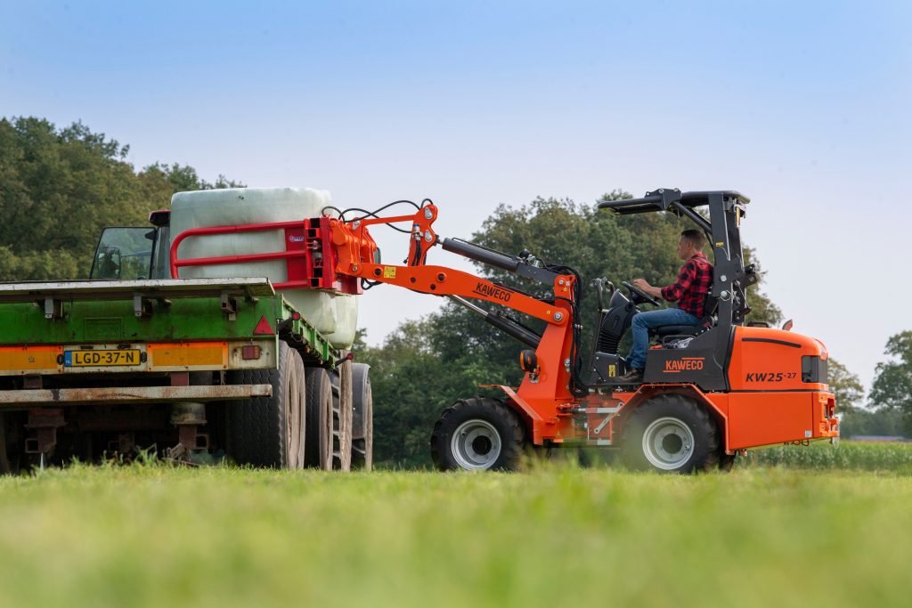 Sinds 2019 worden de Quappen -later Kaweco- minishovels gebouwd in Hengelo. Ook de productie hiervan stopt. Foto: Mark Pasveer.