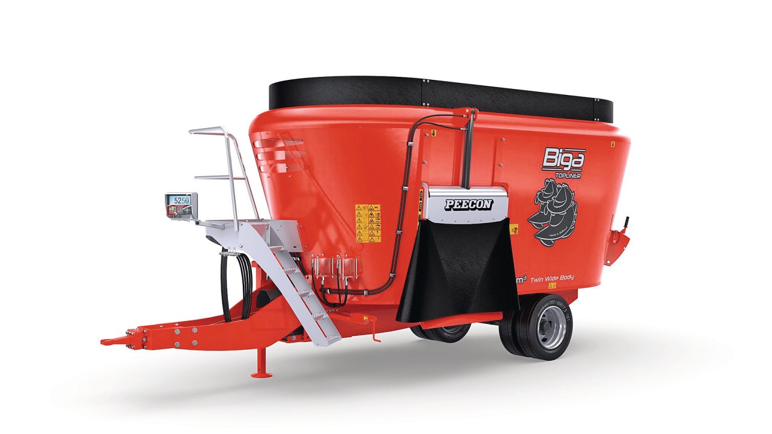 Peeters Group levert meer modellen Peecon Biga Toplinervoermengwagens