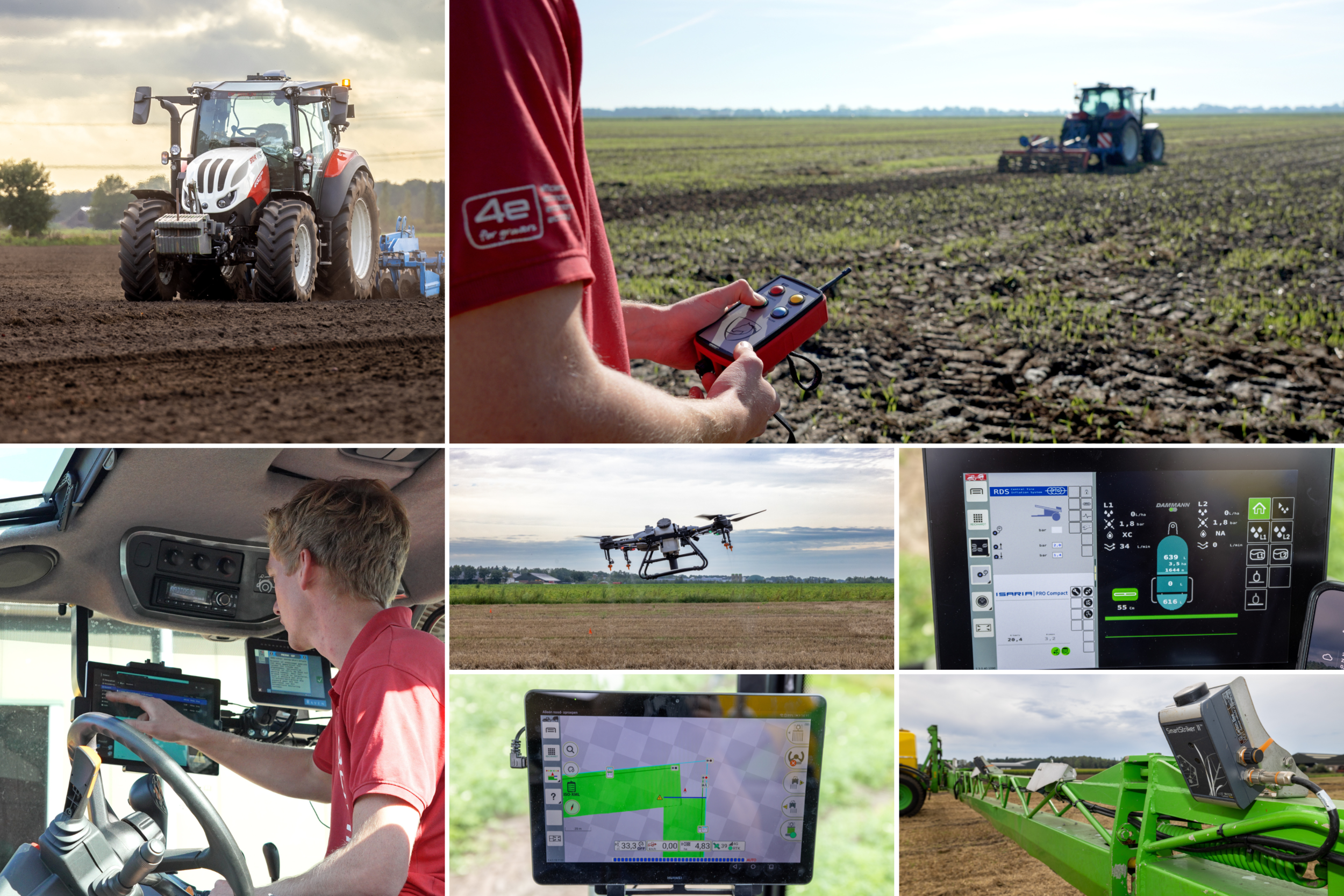 Smart Farming Academy heeft als doel om boeren te ondersteunen in de transitie naar precisielandbouw. Door middel van e-learnings leer je over smart farming waar en wanneer het jou uitkomt. Smart Farming Academy is merkonafhankelijk. Dat betekent dat je geen producten van bepaalde merken nodig hebt voor het toepassen van de opgedane kennis. - Foto’s: Koos Groenewold, Peter Roek, Jan Willem Schouten