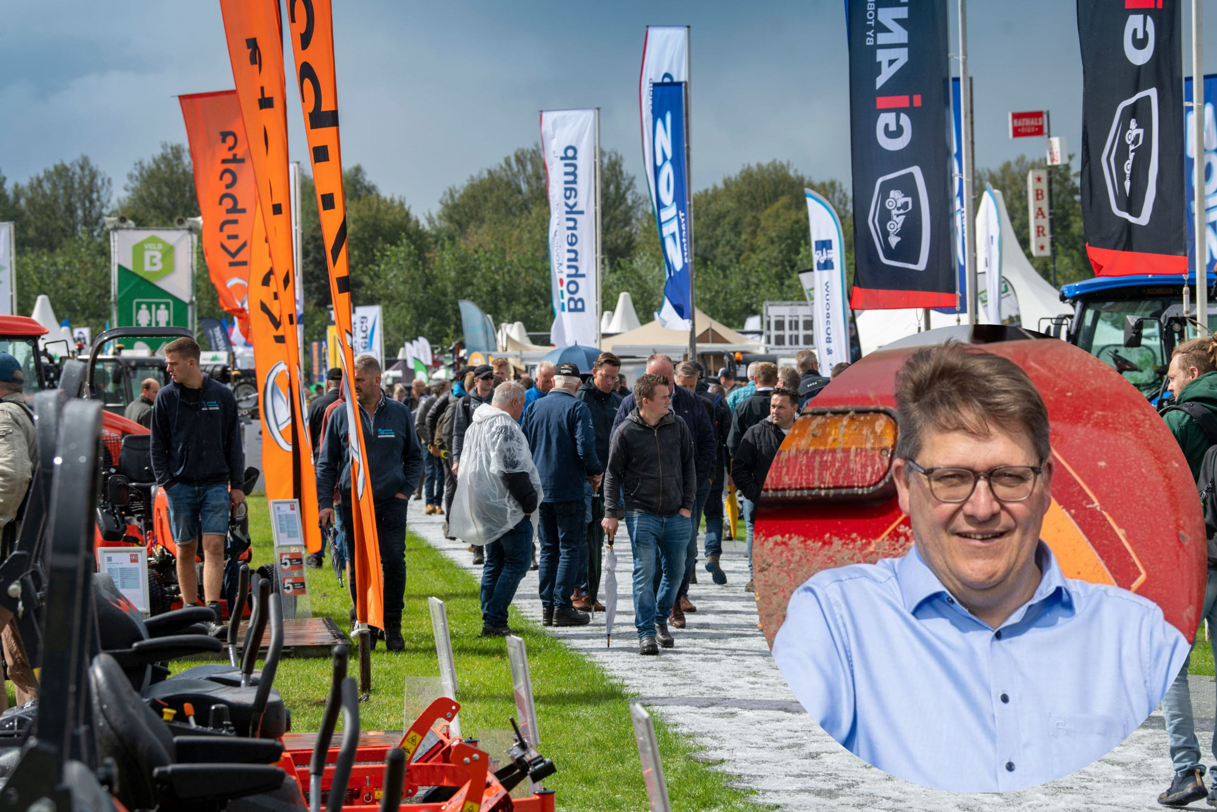 “Een beurs als de ATH geeft altijd een indicatie van de stemming op de mechanisatiemarkt. Ondanks het moeilijke jaar hebben veel bedrijven toch investeringsplannen”, schrijft Chris van de Lindeloof, TREKKER-columnist én akkerbouwer in zijn blog. - Foto: Peter RoekFoto’s: Mark Pasveer / Peter Roek