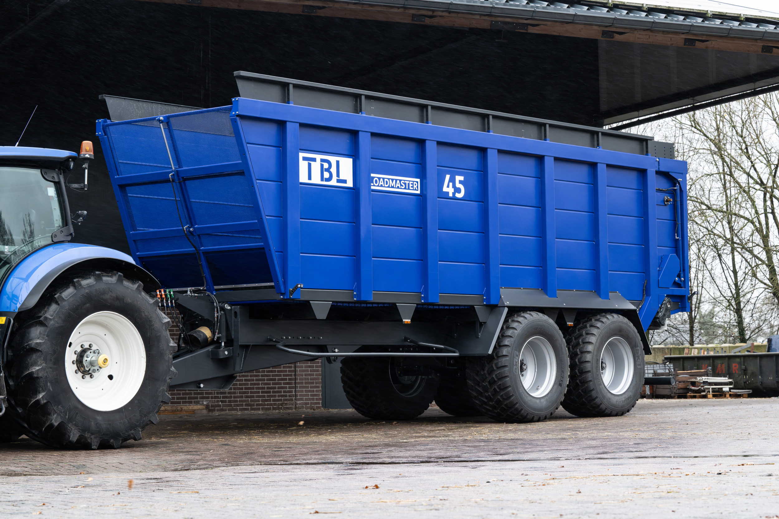 TBL Techniek in Lettele (Ov.) gaat silagewagens bouwen. Op de foto prototype Loadmaster, dat in 2025 in de praktijk wordt getest. – Foto’s: Michel Velderman