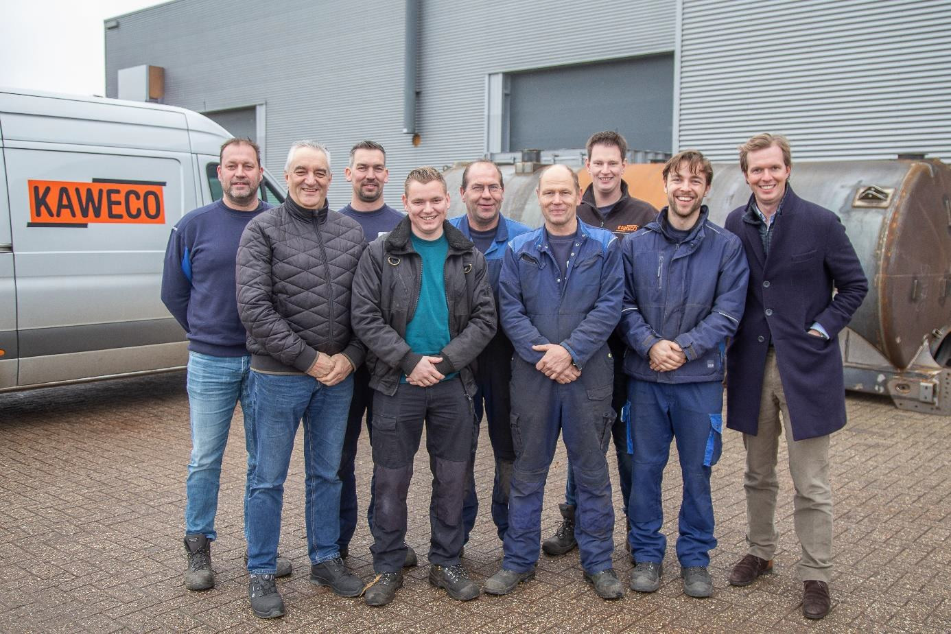 Het nieuwe bedrijf Kaweco BV vestigt zich in het Gelderse dorp Baak. Op deze nieuwe locatie werkt een team van oud-medewerkers van Reesink Production. – Foto: Tobias Bensing