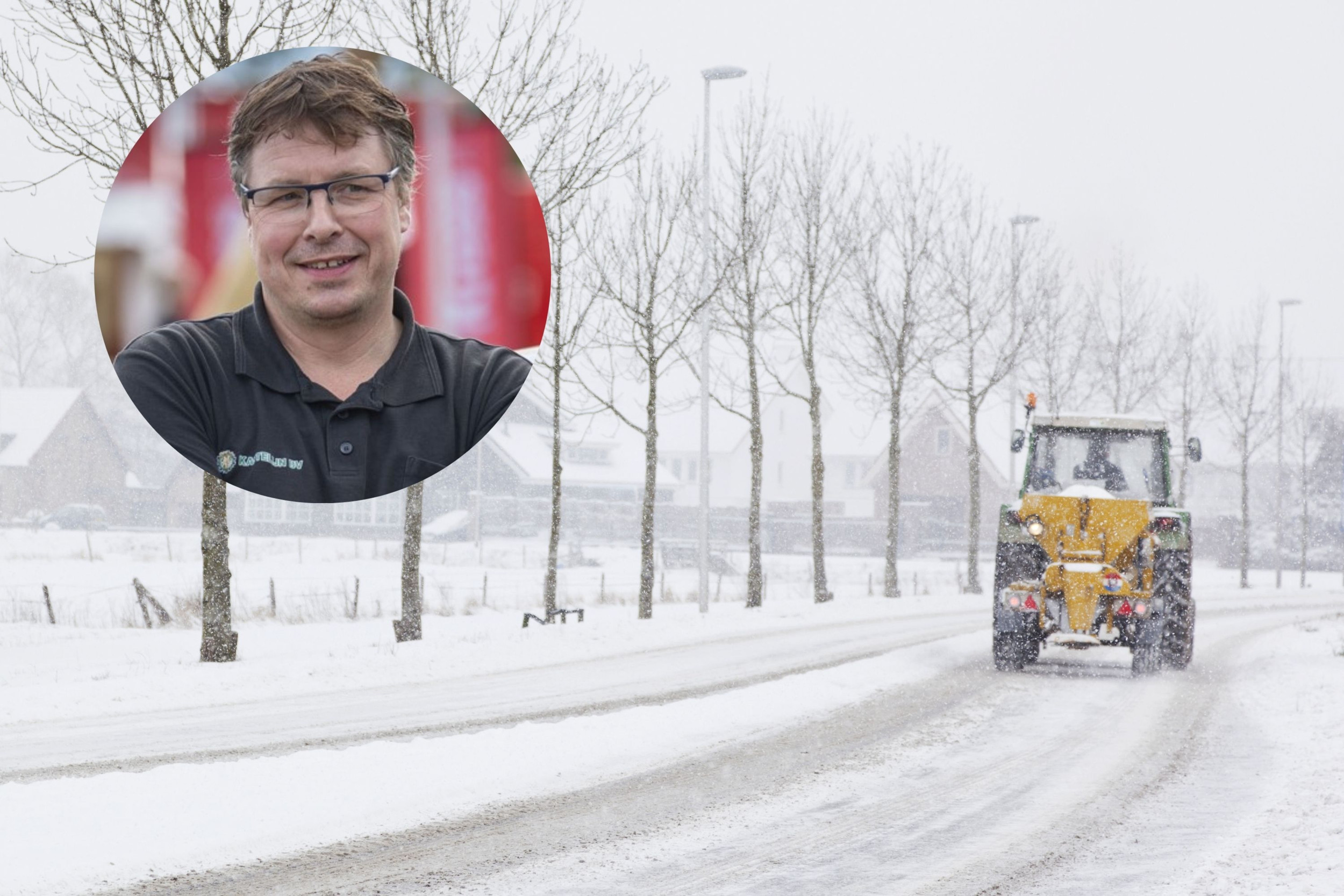 Als columnist Peter Kastelijn boer zou zijn, zou hij zijn gewas gaan beschermen met dooikorrels. De overheid staat dit product immers toe voor gladheidbestrijding. “Het gewas staat er straks flitsend voor en je hoeft waarschijnlijk minder kunstmeststikstof te strooien”, blogt Kastelijn. – Foto: fotoinzet: Mark Pasveer