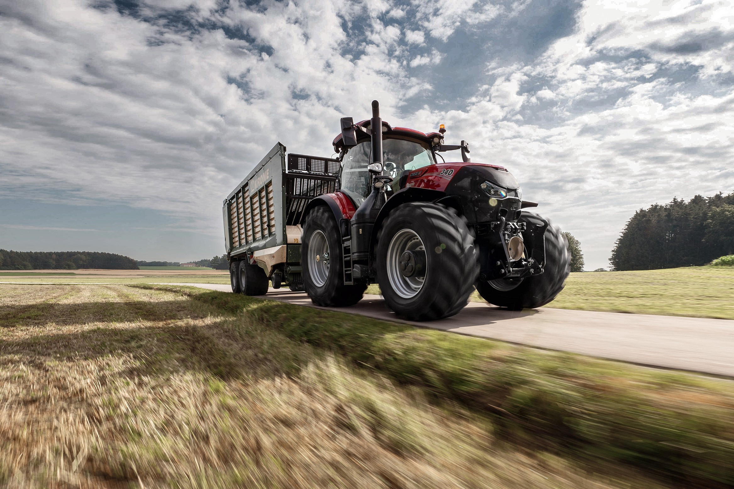 Case IH levert zijn Optum-trekkers met drie Tech Pack-optiepakketten. Daarmee kunnen gebruikers de functies afstemmen op hun specifieke behoeften. – Foto’s: Case IH