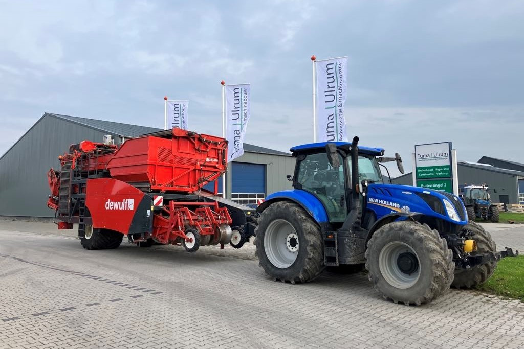 Tuma Mechanisatie en Machinebouw in het Groningse Ulrum is nu dealer van Dewulf-machines. Het mechanisatiebedrijf richt zich op machines voor de aardappel- en uienteelt. – Foto: Tuma Mechanisatie en Machinebouw