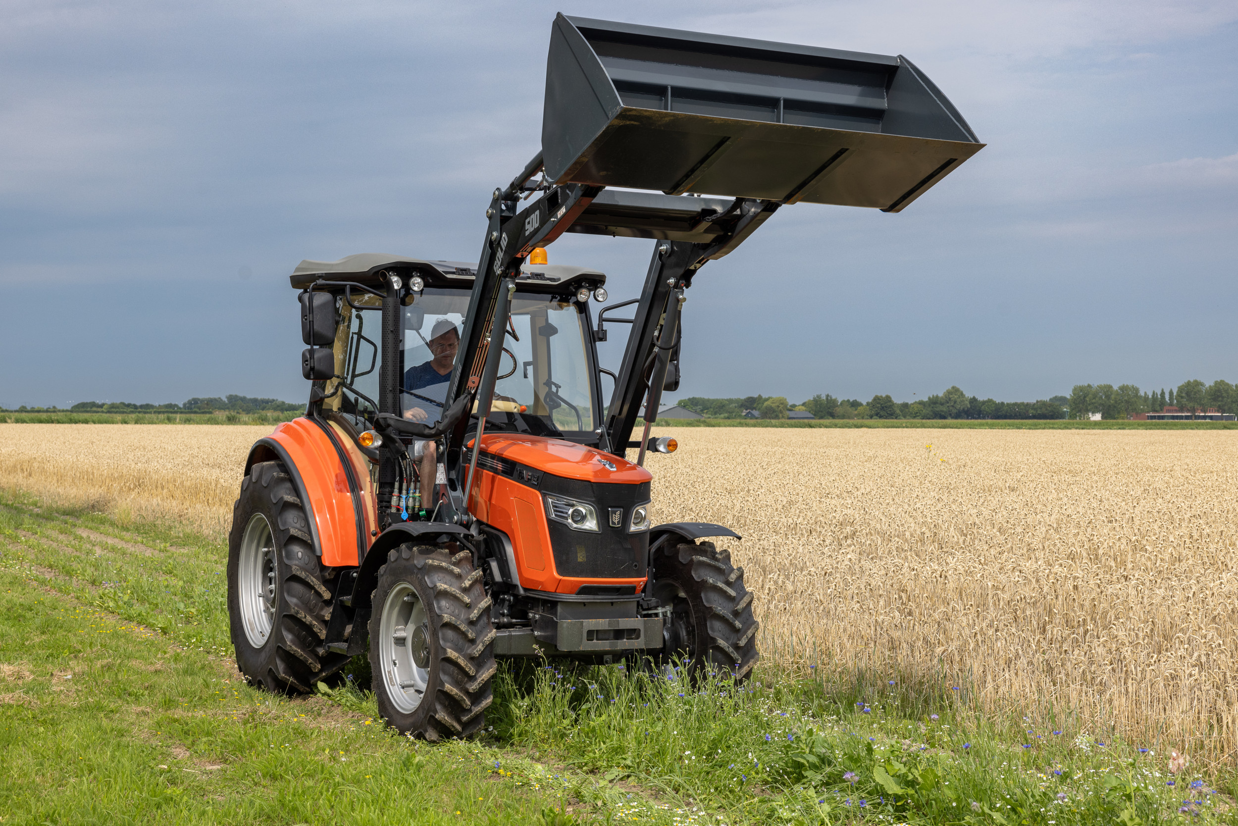De Indiase trekkerfabrikant Tafe heeft met het Agco-concern (moederbedrijf van Massey Ferguson, Fendt en Valtra) overeenstemming bereikt over de merkrechten van Massey Ferguson. Foto: Peter Roek