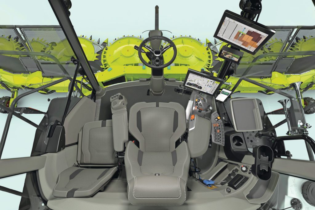 De hakselaar is leverbaar met joystick-besturing.