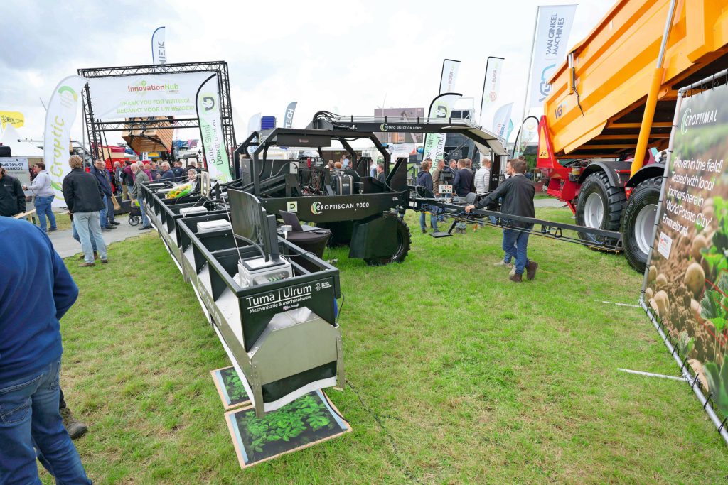 Croptimal toont zijn eerste exemplaar van een praktijkrijpe scanner, de Croptiscan.