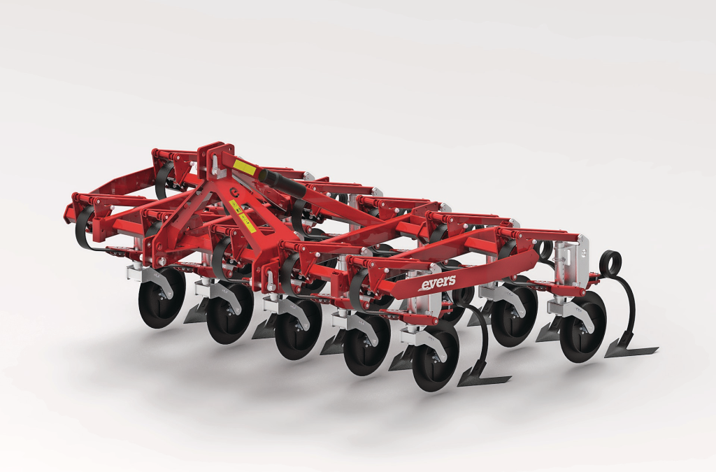 De Lundy is een cultivator die ongeveer een centimeter in de bodem de wortels van groenbemesters of onkruid afsnijdt, waardoor het afsterft. Volgens Evers zorgt dit voor een bodembedekkende laag die het vocht in de bodem vasthoudt.