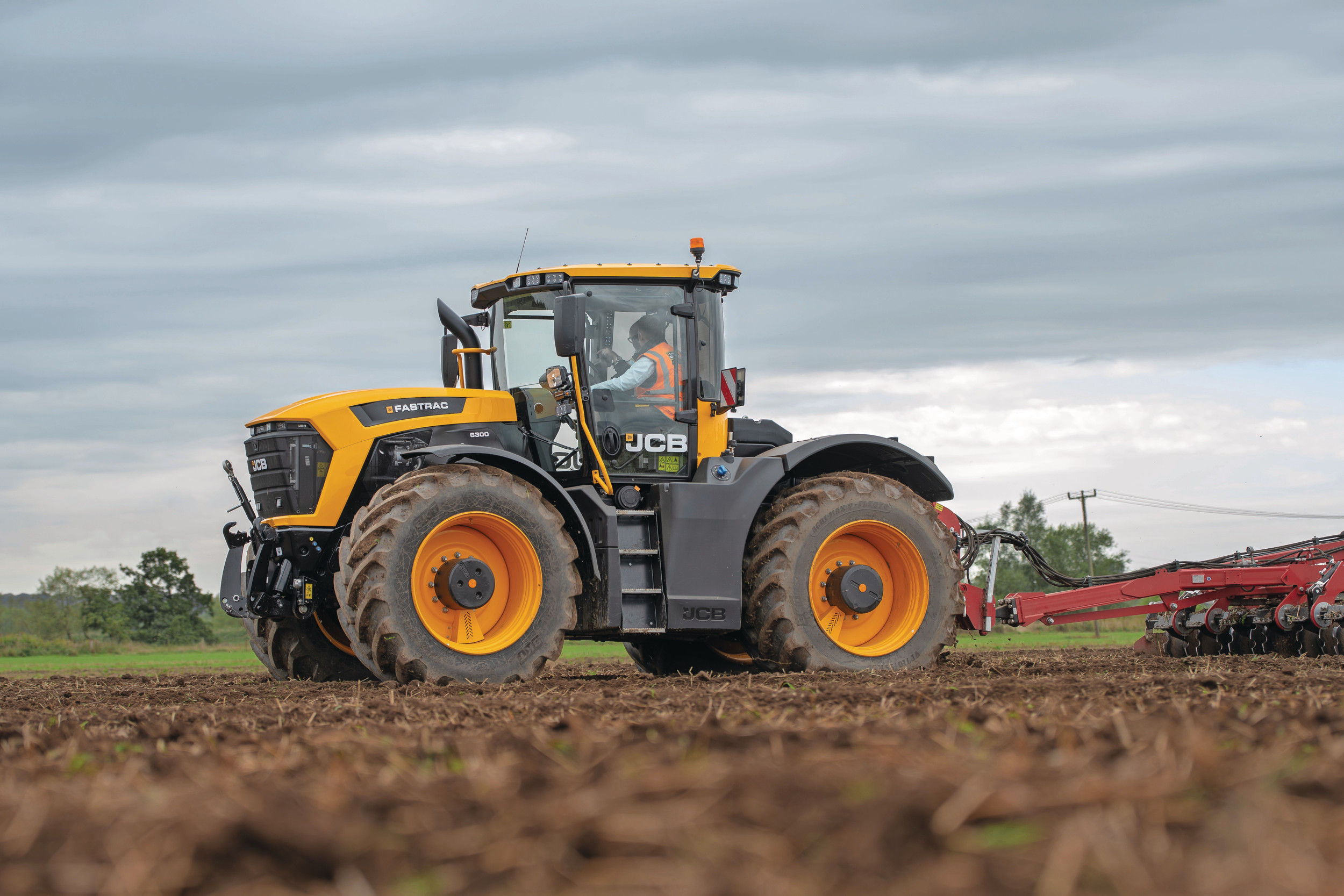 De 6300 is het topmodel van de 6000-serie. Deze past tussen de huidige 4000 en 8000-serie in. Naast dit model met maximaal 335 pk is er ook nog een 6260 met maximaal 284 pk. Foto's: Jacco van Erkelens