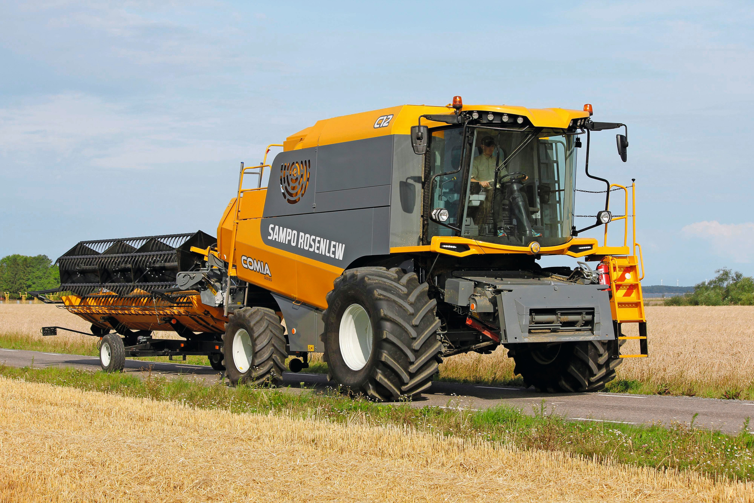 De Finse machinefabrikant Sampo Rosenlew is vooral bekend van zijn combines. Daarnaast is de machinebouwer actief in de bosbouw. Foto: Sampo Rosenlew