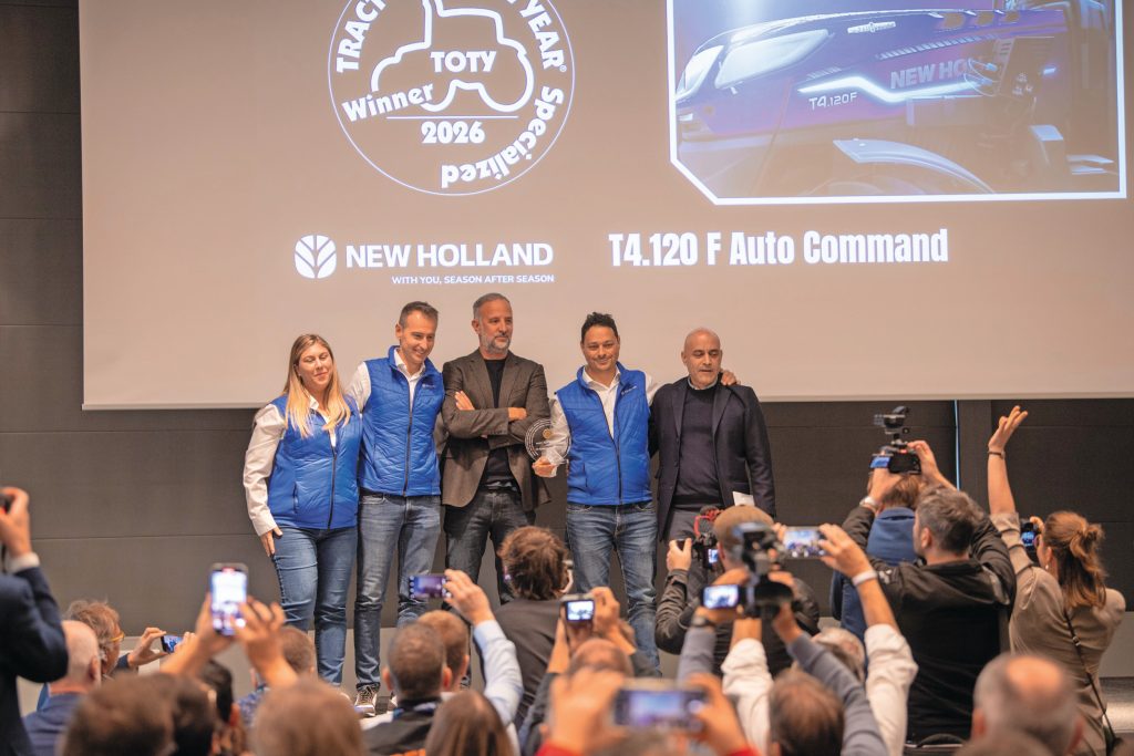 New Holland wint met de recent geïntroduceerde T4.120 smalspoortrekker met traploze transmissie.