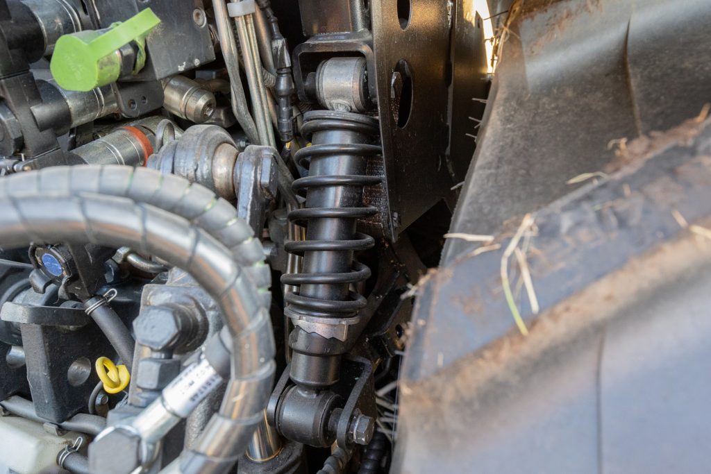 De smalspoortrekkers zijn leverbaar met vooras- en cabinevering. Foto: Bob Karsten