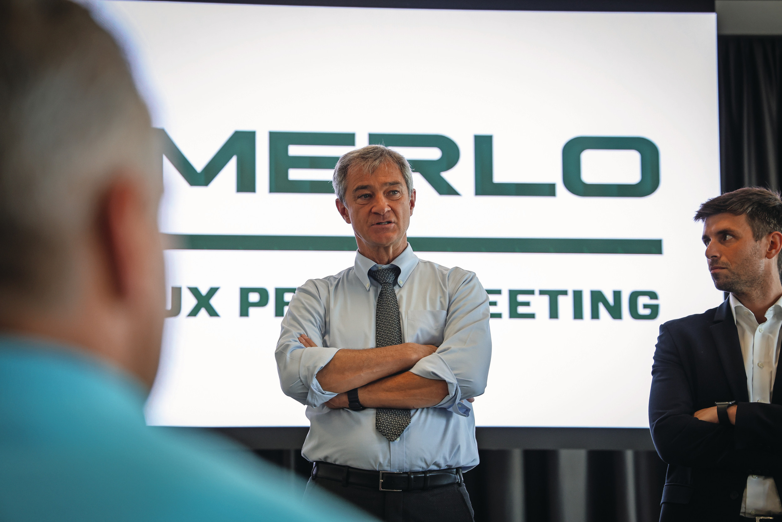 Paolo Merlo, president en eigenaar van het Italiaanse familiebedrijf Merlo, over elektrificatie: “Elektrisch is een belangrijke kans, maar niet de enige oplossing.” Foto: Matthijs Verhagen