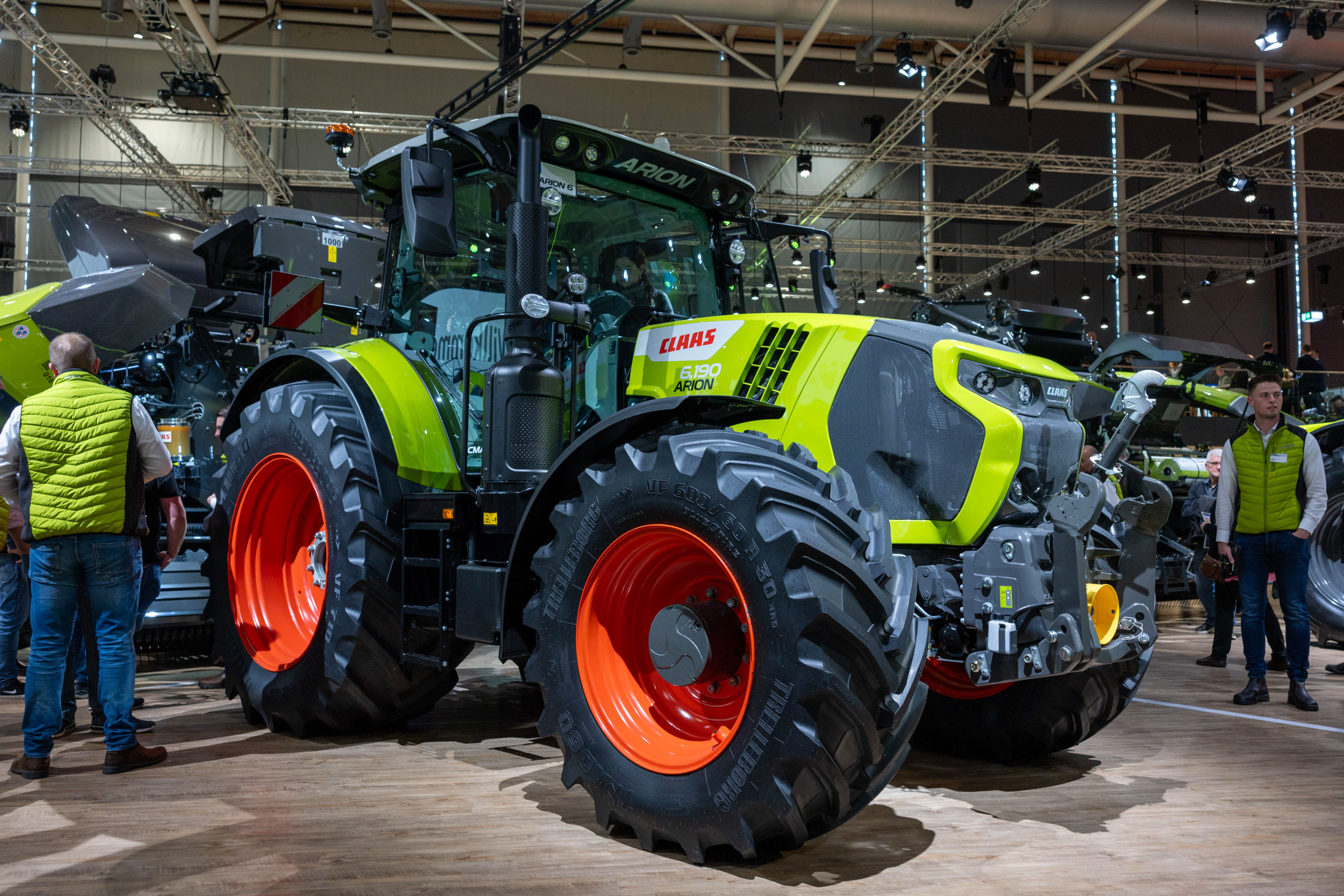 Dit is de nieuwe Arion 6.190, het topmodel van de (600-) 6-serie. Deze trekker is onderhuids identiek aan de huidige Arion 660. Leverbaar vanaf mei of juni 2026. Foto's: Mark Pasveer