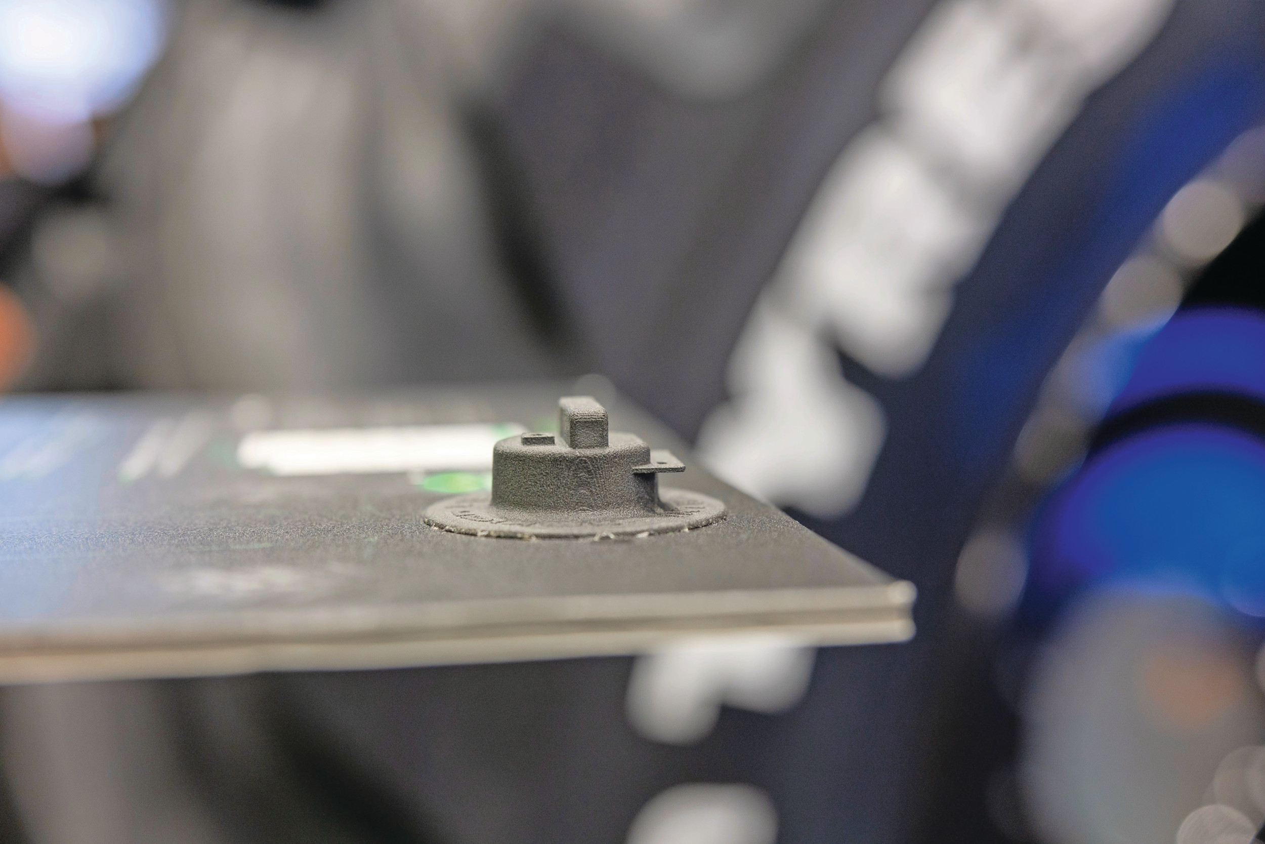 De sensor meet de wiellast op basis van de vervorming van de Nokian-band. De sensor is ín de band geplaatst. Foto: Mark Pasveer