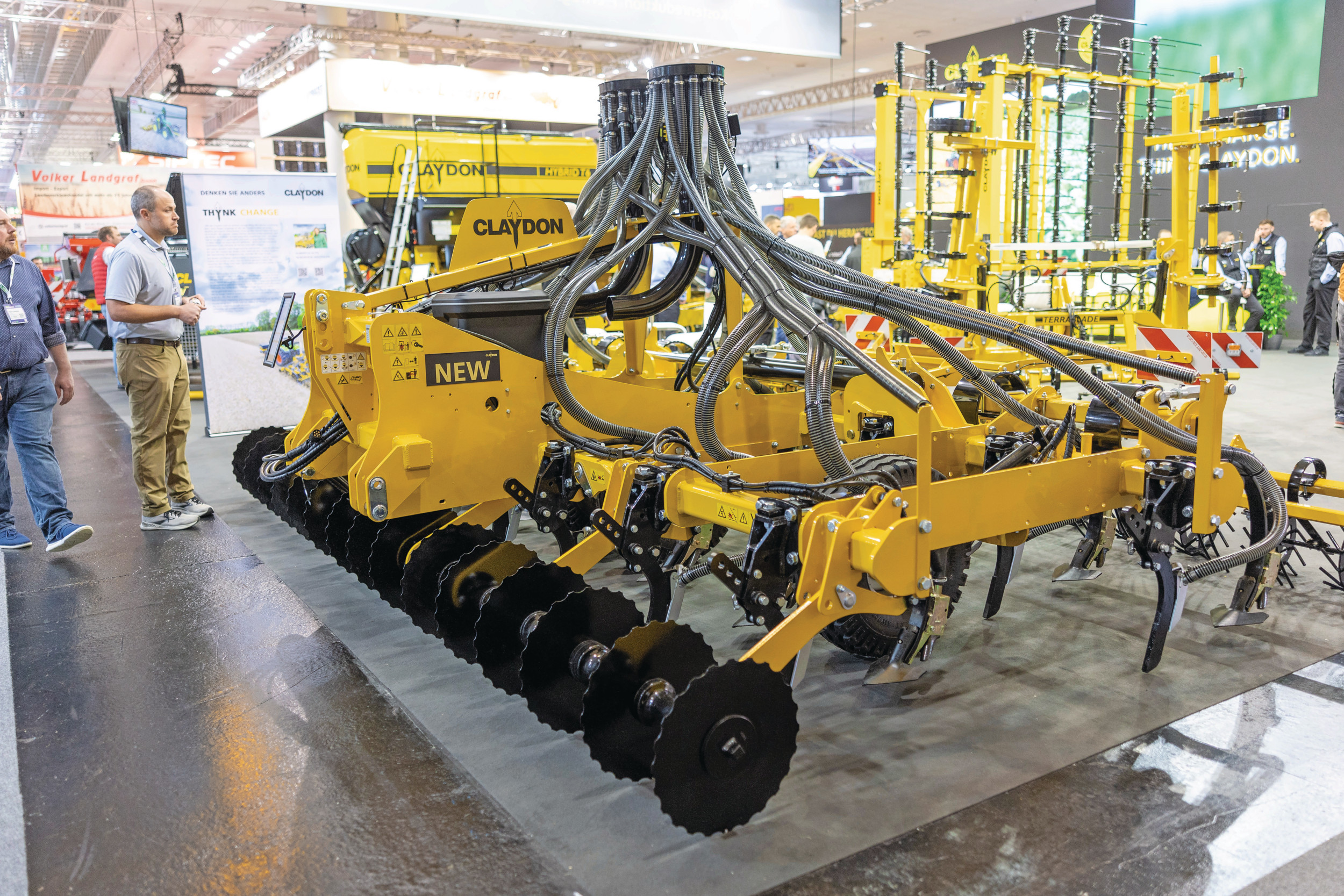 De directzaaimachines van de Britse machinefabrikant Claydon zijn leverbaar in meerdere configuraties en nu ook zonder opgebouwde zaadtank. Foto: Mark Pasveer