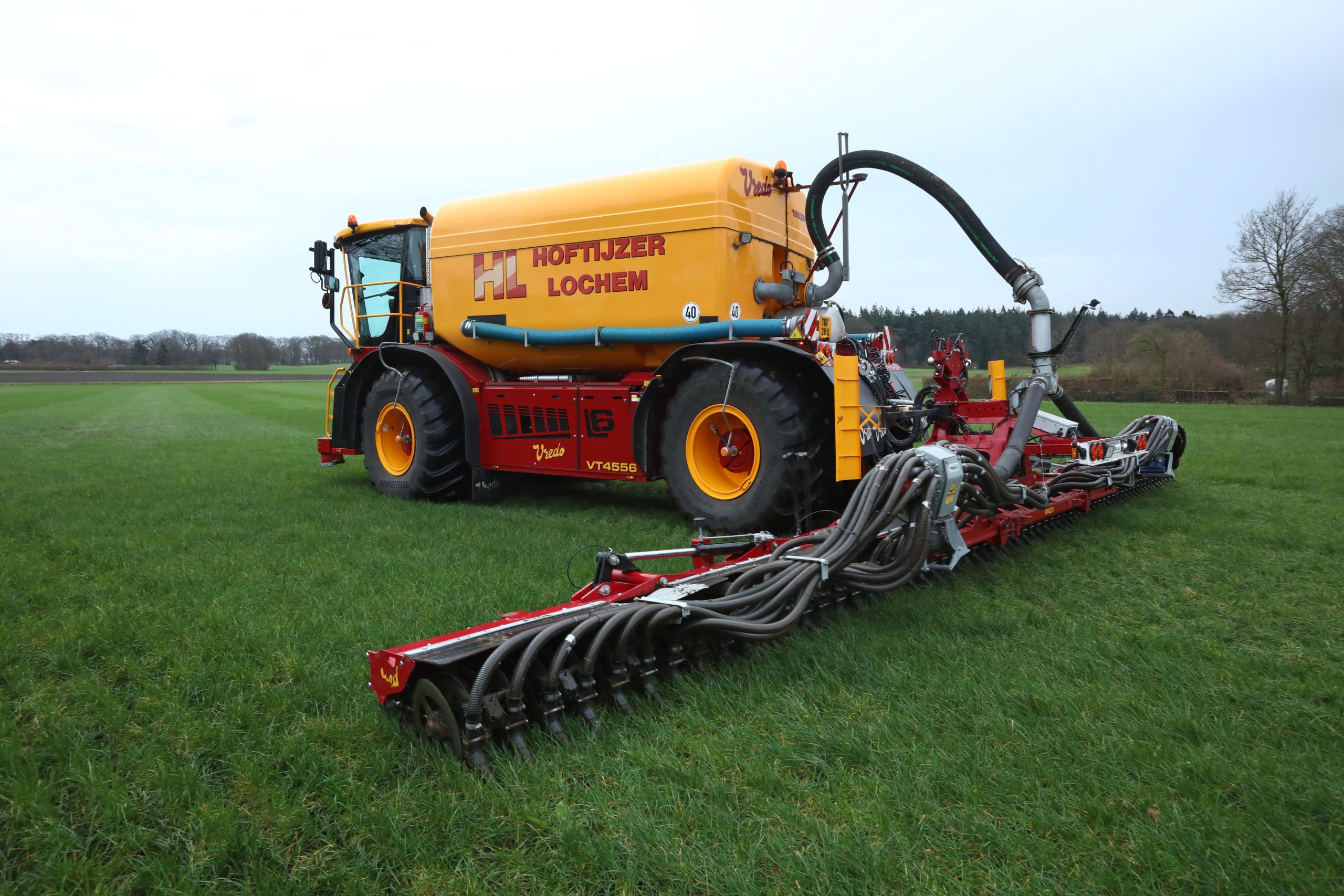 Het Live Monitoring & Depth Registration-systeem van Vredo is ontworpen voor mesttanks van de fabrikant. De bedoeling van het systeem is om uiteindelijk de ammoniakemissie te halveren. Foto: Henk Riswick