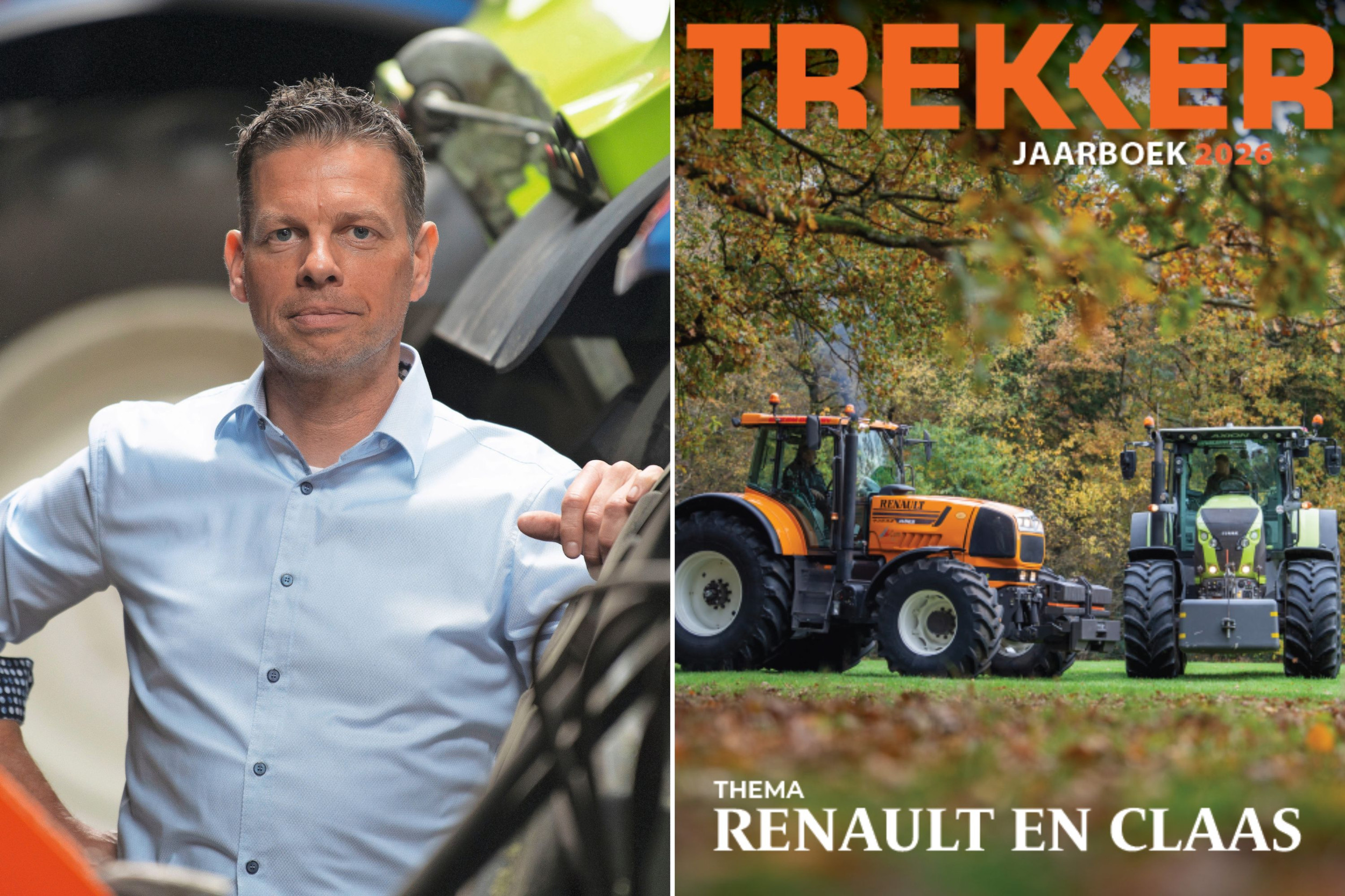 “TREKKER Jaarboek 2026 is de eerste van een bijzondere reeks jaarboeken. Een reeks waarin we telkens een trekkerfabrikant of trekkermerk centraal zetten”, schrijft Bas van Hattum, hoofdredacteur van TREKKER en Trekkeronline.nl, in zijn blog. Foto: Mark Pasveer