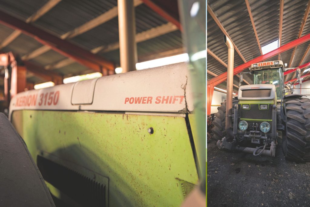 Kaj Petersen en zonen leverden praktische input voor het ontwikkelteam van Claas en testten onder andere de Xerion 3150 en de eerste 3300. Twee van de slechts zes Xerion 3150’s die zijn gebouwd reden in Denemarken, uiteraard bij Kaj en zijn zoon Henning.