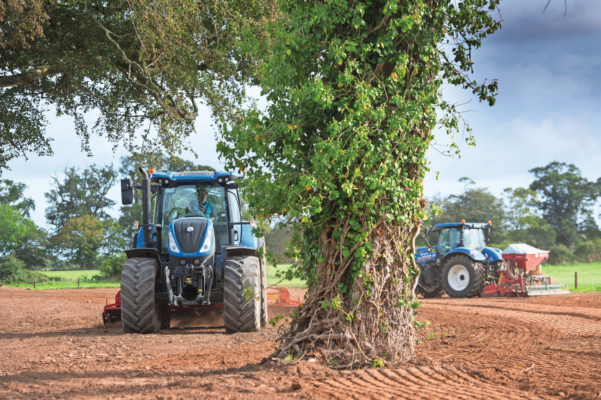 In Ierland waren trekkers in de vermogensklasse van 161 tot 200 pk in 2025 het populairst. Foto: Mark Pasveer
