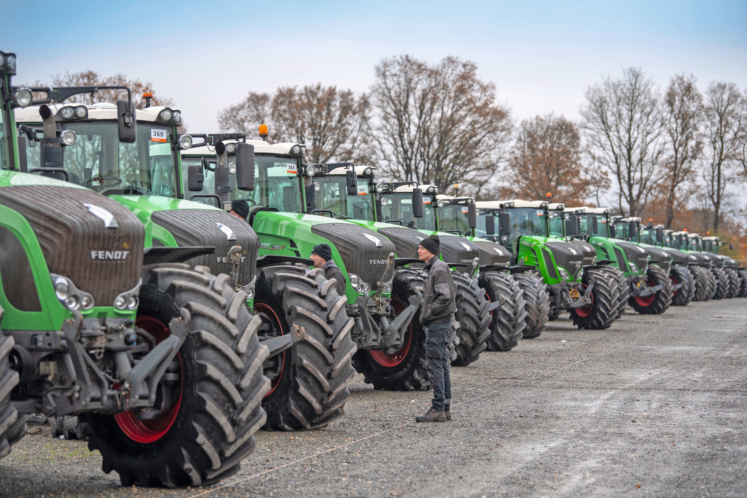 Fendt verkocht het grootste aantal trekkers in Duitsland in 2025. Het totaalaantal nieuw geregistreerde trekkers daalde in 2025 echter met 12%. Foto: Mark Pasveer