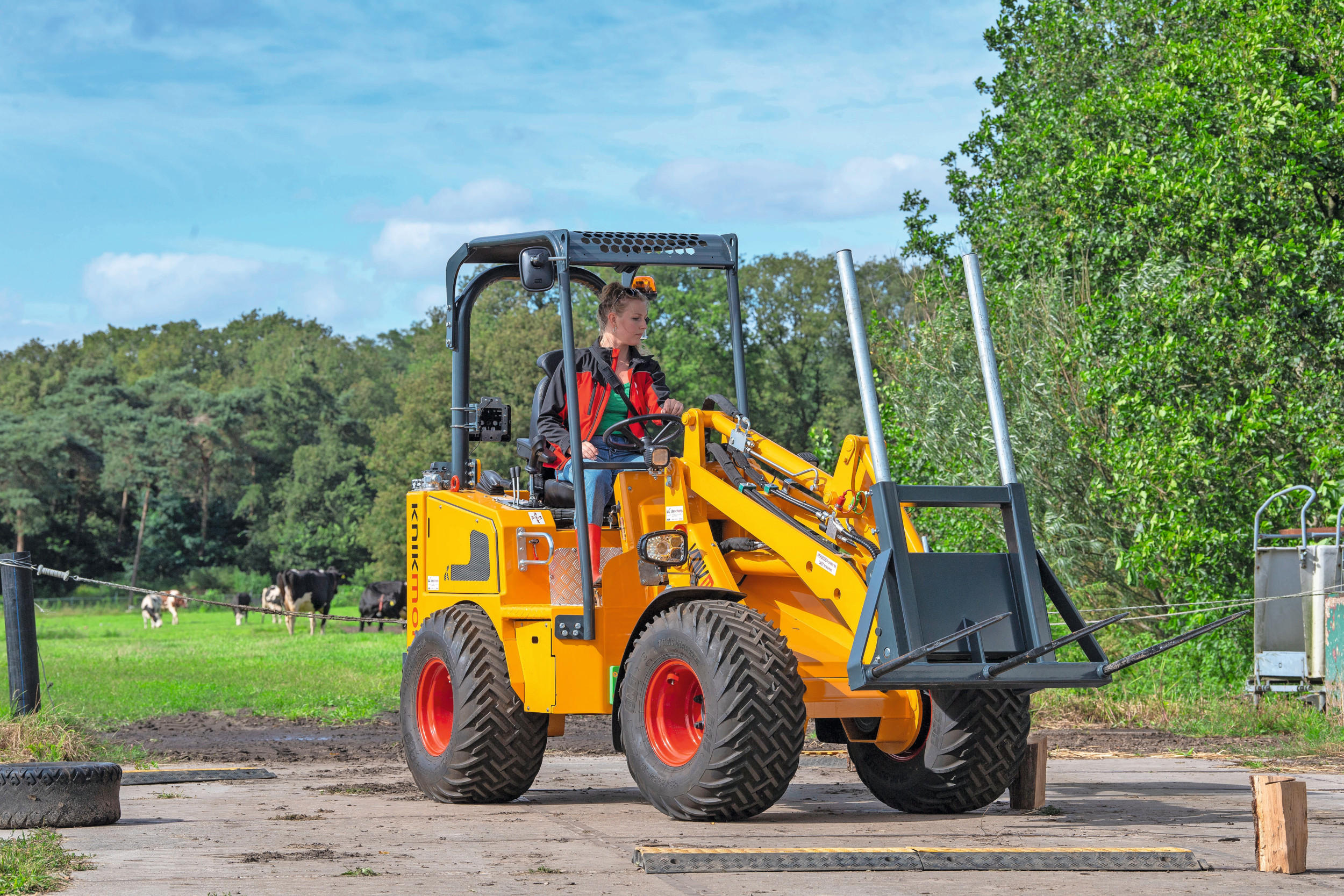 Gebroeders Geens, fabrikant van minishovels Rollmops en Knikmops, bouwt een nieuwe productiehal. Foto: Mark Pasveer