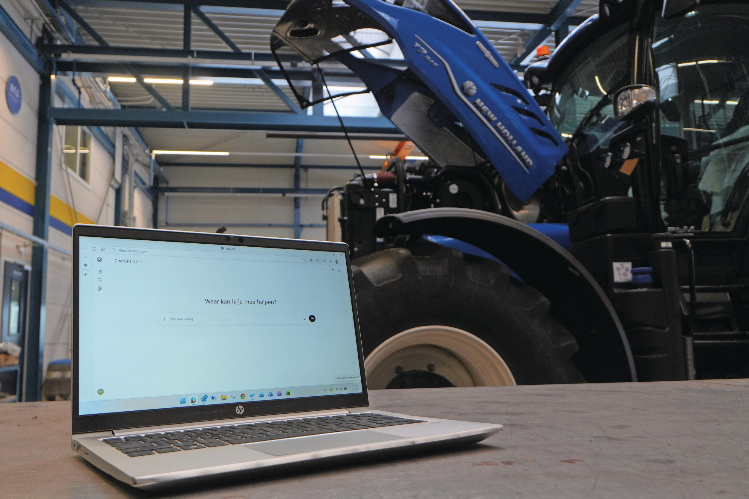 TREKKER is op zoek naar ervaringen van lezers met het gebruik van AI-chatbots in de werkplaats. Foto: Lucas van de Weijer