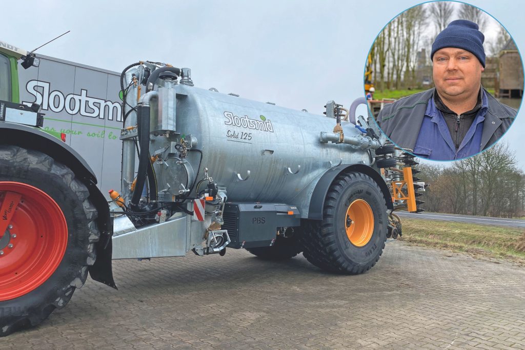 De Slootsmid Solid 125 van Jan Paul van Toor, eigenaar van Loonbedrijf J.P. van Toor in Waardhuizen (N.-Br.).