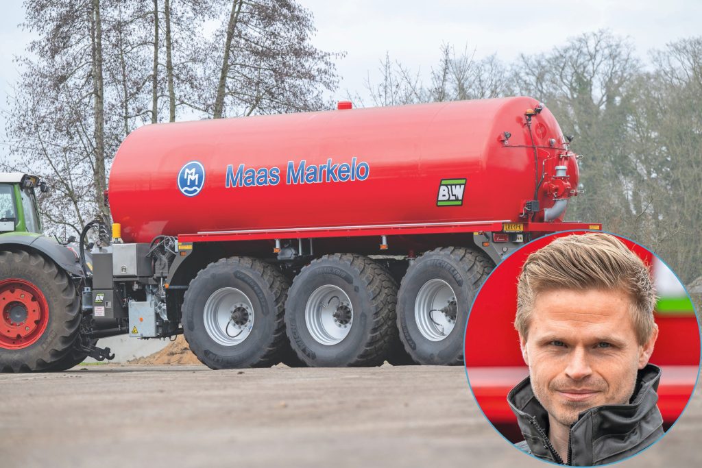 De Berkers 27.000 van Richard Maas, eigenaar van Maas Markelo in Markelo (Ov.). Foto: Michel Velderman