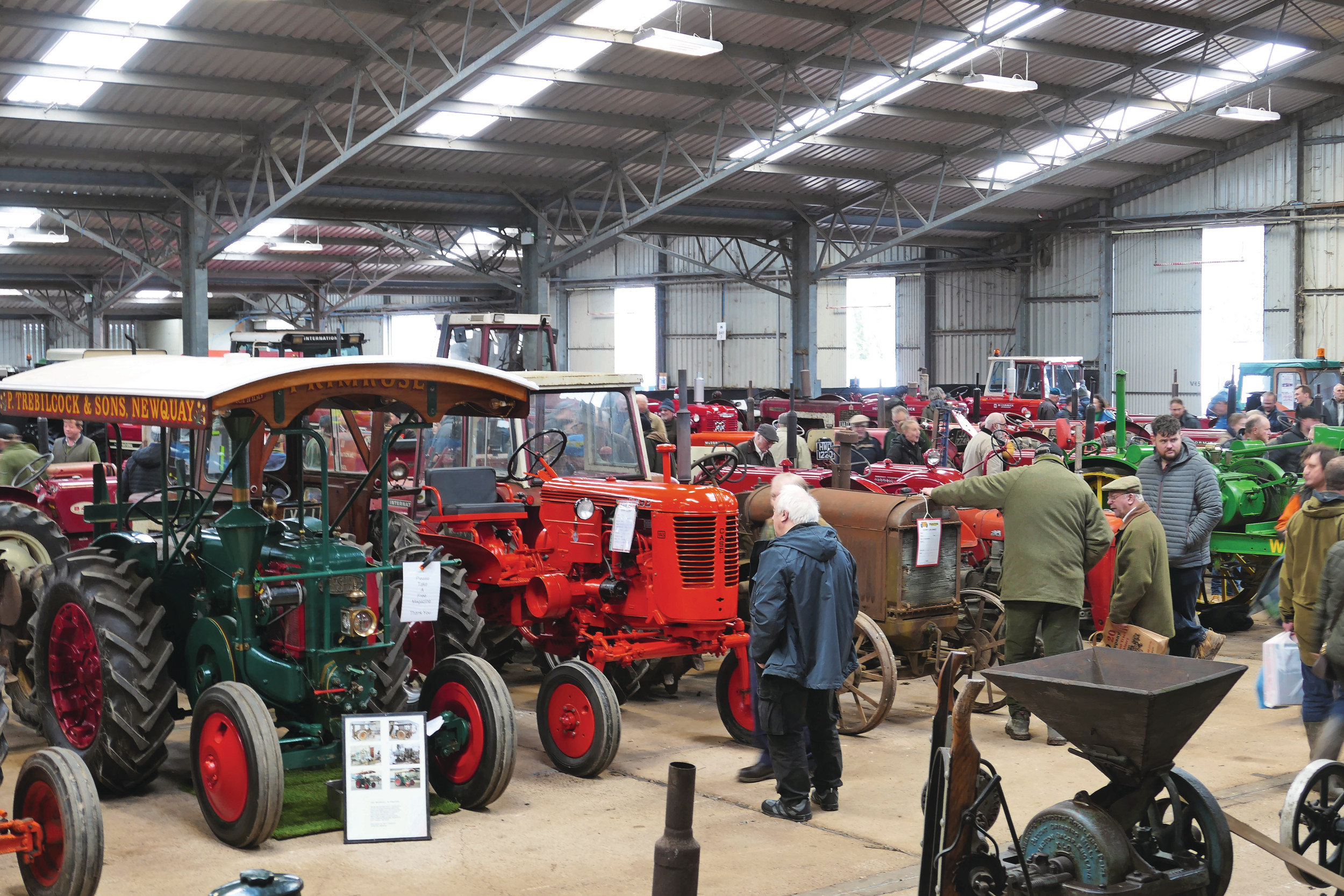 Veel trekkers en ook veel volk, zo luidt de conclusie van TREKKER na een bezoek aan de drukbezochte vakbeurs Tractor World op 21 en 22 februari in het West-Engelse Malvern, in het Britse graafschap Worcestershire. Foto's: Martin Smits