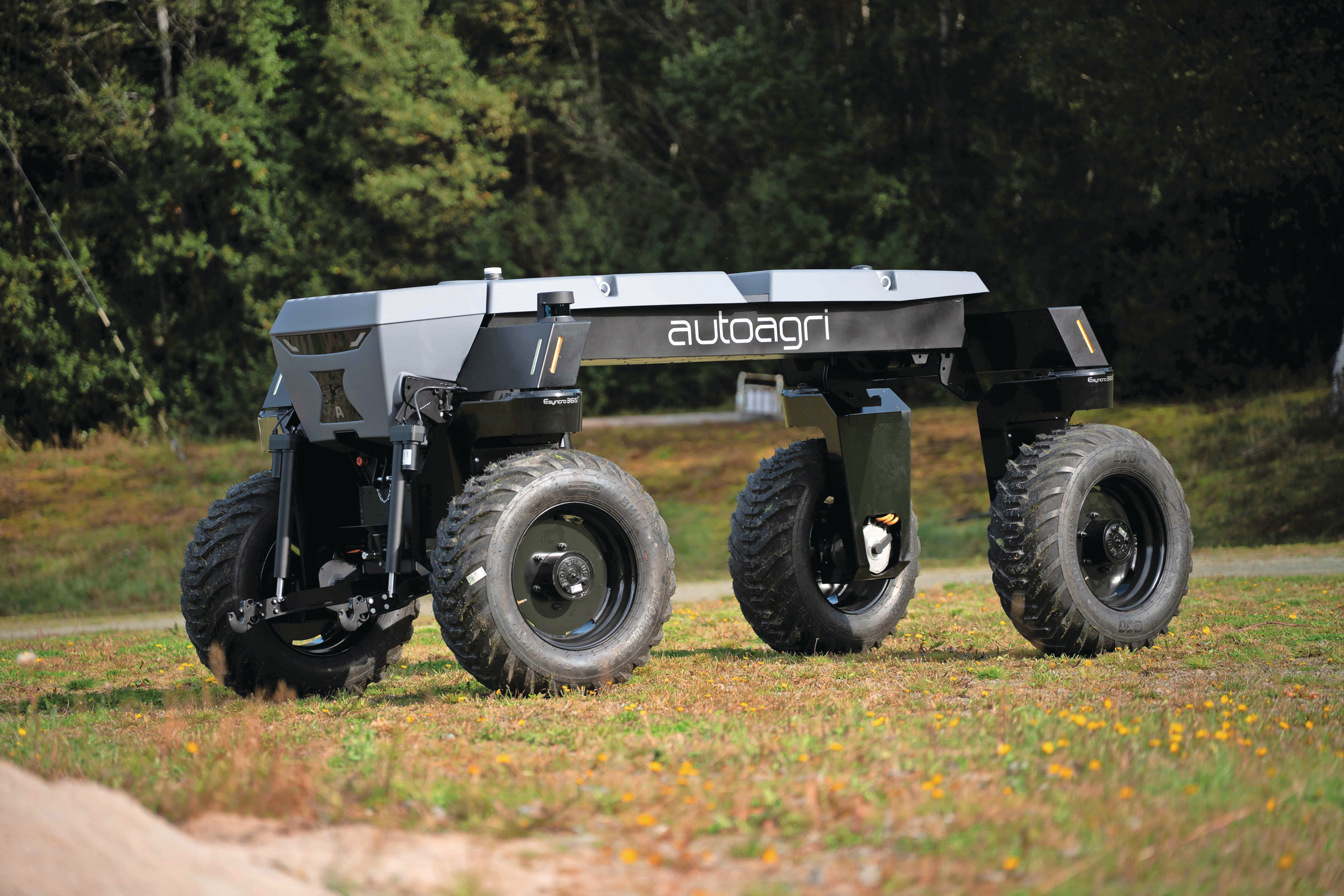 Het nieuwe model IC12 breidt het portfolio van autonome platforms van AutoAgri uit en wordt in de markt gepositioneerd als compactere en flexibelere broer van de IC20. Foto’s: AutoAgri